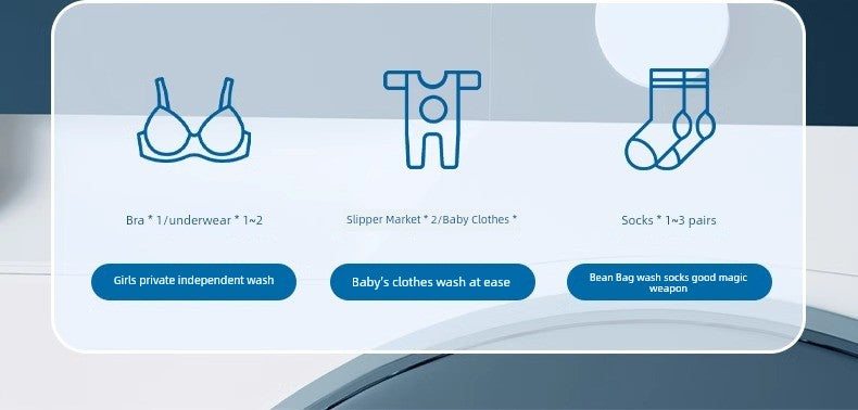 Mini Lavadora de Roupa íntima Sem Fio SMART Cup